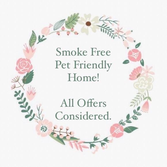 Vintage Kenneth Gordon Oversized Medium 100% Wool Floral Print Boatneck Sweater - Picture 8 of 8